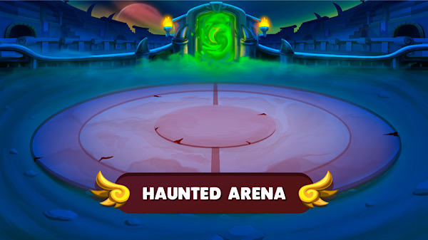 The unknown portal of the Haunted Arena