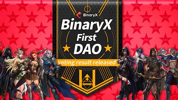 BinaryX first DAO vote has ended